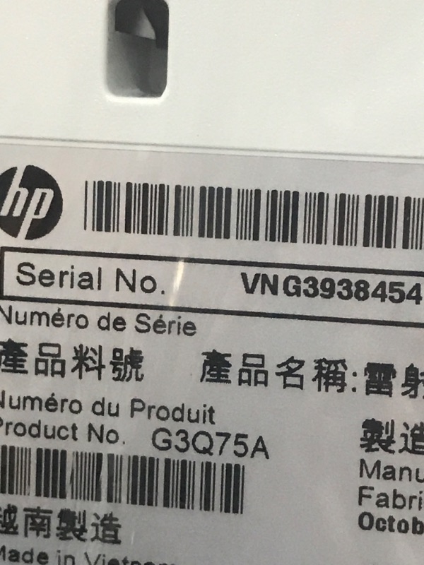 Photo 2 of *Factory sealed * HP LaserJet Pro MFP M227fdw Wireless Monochrome All-in-One Printer with built-in Ethernet & 2-sided printing, works with Alexa (G3Q75A) White