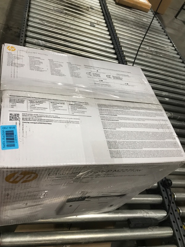 Photo 4 of *Factory sealed * HP LaserJet Pro MFP M227fdw Wireless Monochrome All-in-One Printer with built-in Ethernet & 2-sided printing, works with Alexa (G3Q75A) White