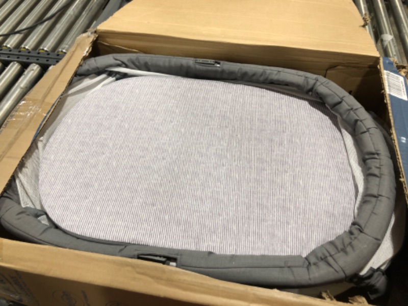 Photo 2 of Graco Sense2Snooze Bassinet with Cry Detection Technology | Baby Bassinet Detects and Responds to Baby's Cries to Help Soothe Back to Sleep, Ellison , 19 D x 26 W x 41 H Inch (Pack of 1) With Cry Detection Ellison