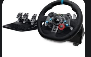Photo 1 of Logitech G Dual-Motor Feedback Driving Force G29 Gaming Racing Wheel with Responsive Pedals + Logitech G Astro A30 + A30