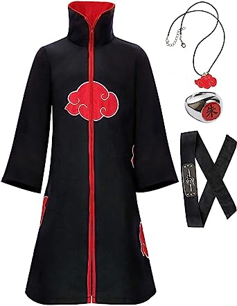 Photo 1 of Ainiel Unisex Black Robe Halloween Party Cosplay Costume Cloak SIZE XL