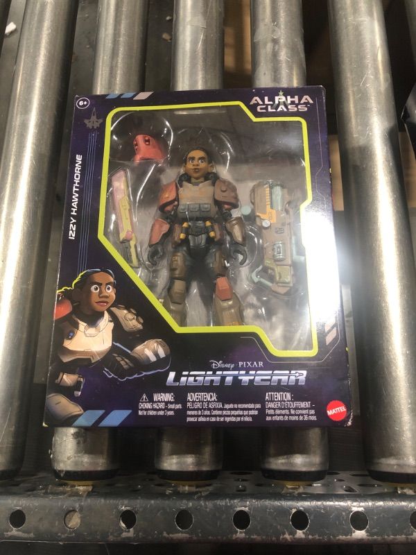 Photo 2 of Mattel Lightyear Toys Collector Action Figure, 7-in Scale Jr Zap Patrol Izzy Hawthorne, Articulated with Accessories Alpha Class Izzy