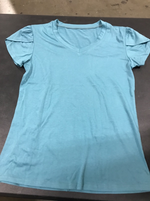 Photo 1 of Blue Athletic Shirt Size Medium