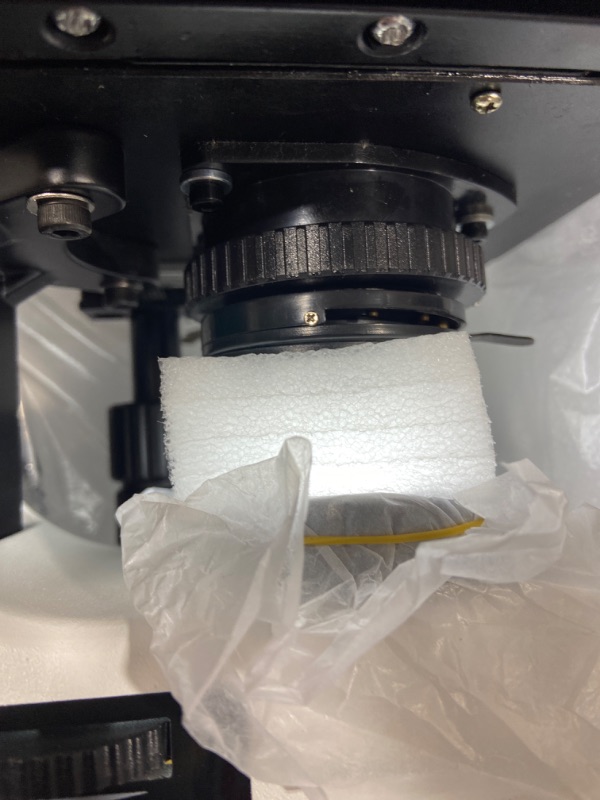 Photo 1 of ESSLNB 40X-2000X Microscope with Phone Adapter LED Lab Microscopes for Adults Students 2 Types of Power Supplies N.A = 1.25 Abbe Condenser X-Y Mechanical Stage 2000X monocular