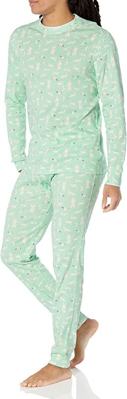 Photo 1 of Amazon Essentials Men's Knit Pajama Set
