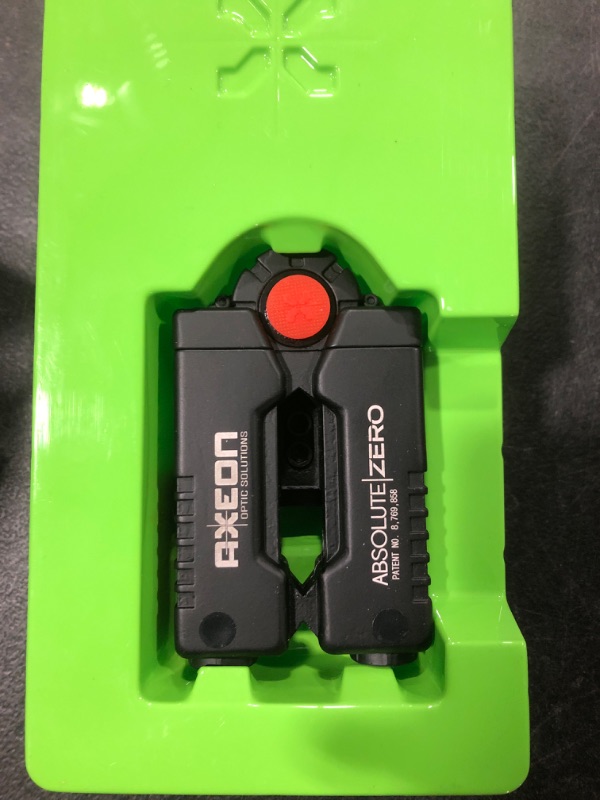 Photo 1 of Axeon Absolute Zero Sight-In Device with Red Laser, Black
