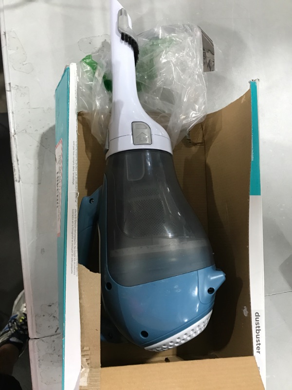 Photo 2 of BLACK+DECKER dustbuster AdvancedClean Cordless Handheld Vacuum (CHV1410L) Hand Vac