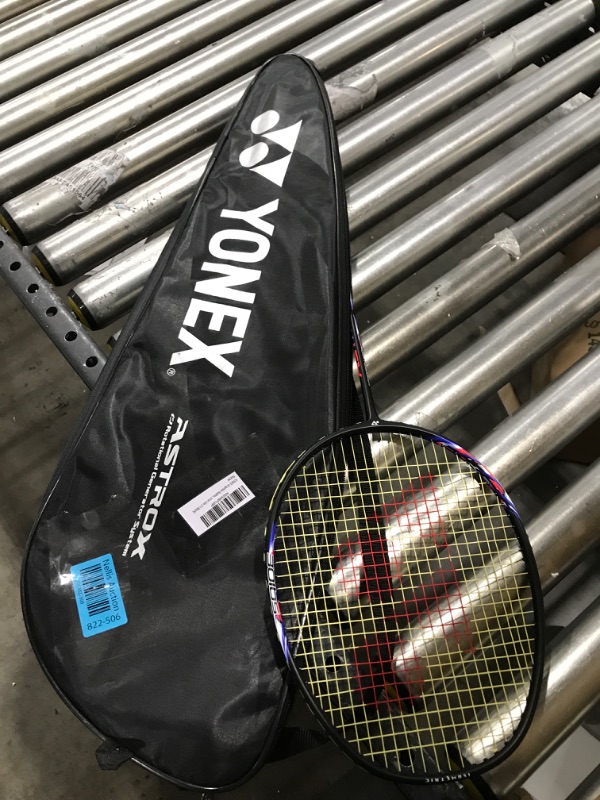 Photo 2 of YONEX Graphite Badminton Racquet Astrox Lite Series (G4, 77 Grams, 30 lbs Tension) Astrox Lite 21i Black