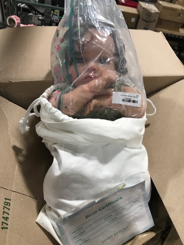 Photo 1 of Angelbaby Realistic Reborn Baby Girl Dolls Look Real Life 24inch Toddler Doll Weighted Soft Body Cute New Born Bebe Reborn Doll Toys for Children Gifts Green