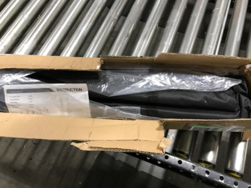 Photo 2 of Yesker Photo Video Studio 10ft Adjustable Backdrop Stand, Background Support System Kit with Carry Bag for Photography Studio Parties Wedding 6.5x10ft