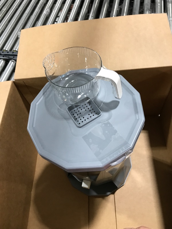 Photo 1 of 4 Grid Rice Dispenser | Cereal Containers Storage Airtight | 360° Rotatable Easy Control Airtight Dry Food Storage Container for Rice, Beans, Grains, Laundry Scent Beads
