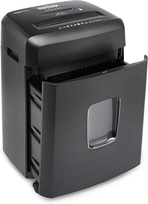 Photo 3 of Amazon Basics 15-Sheet Cross-Cut Paper, CD Credit Card Office Shredder 15 Sheet - original model Shredder