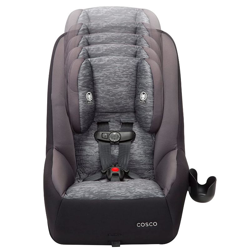 Photo 2 of Cosco Mighty Fit 65 DX Convertible Car Seat (Heather Onyx Gray)