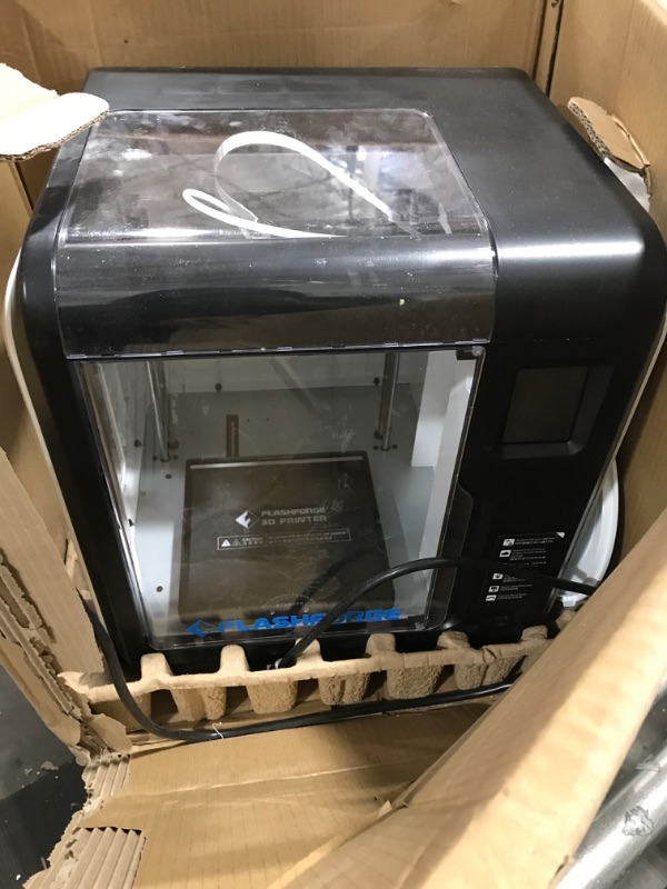 Photo 2 of FLASHFORGE Adventurer 3 3D Printer Leveling-Free with Quick Removable Nozzle and Heating Bed, Built-in HD Camera, Wi-Fi Cloud Printing
