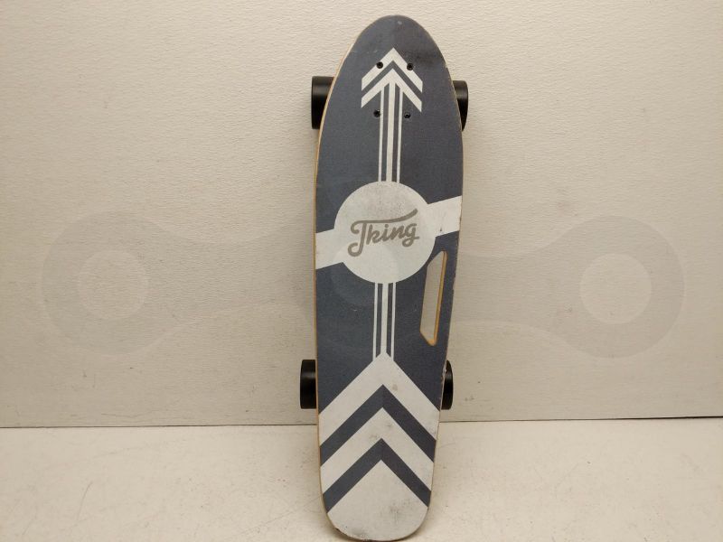 Photo 1 of DEVO JKING 28" DECK ELECTRIC SKATEBOARD 350W MOTOR 12MPH LONGBOARD GRAY/WHITE #1
