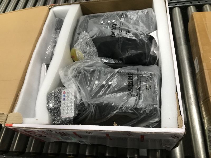 Photo 1 of PBX-800TWS 8-Inch Bluetooth Stereo PA System Comes with 2X 8 Speakers and 2X Stands, 2X Microphones, and a Remote Control