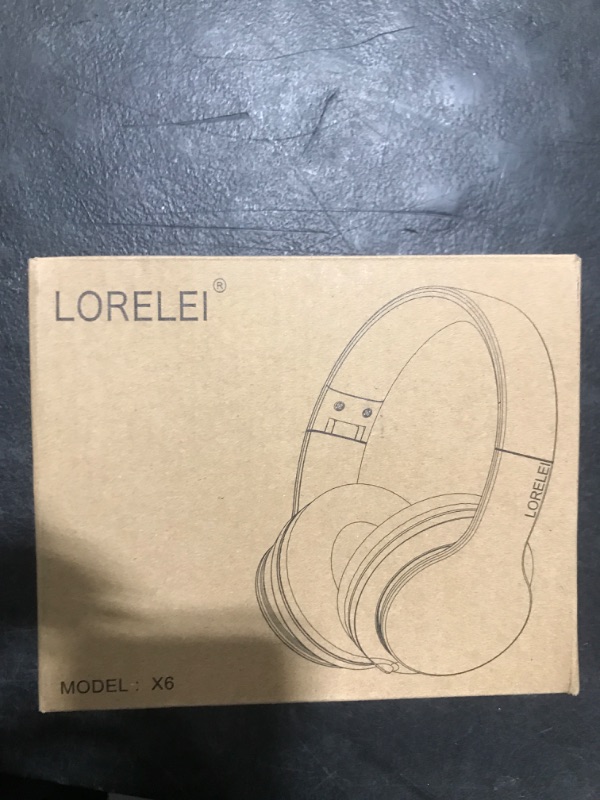 Photo 3 of LORELEI X6 Over-Ear Headphones with Microphone,