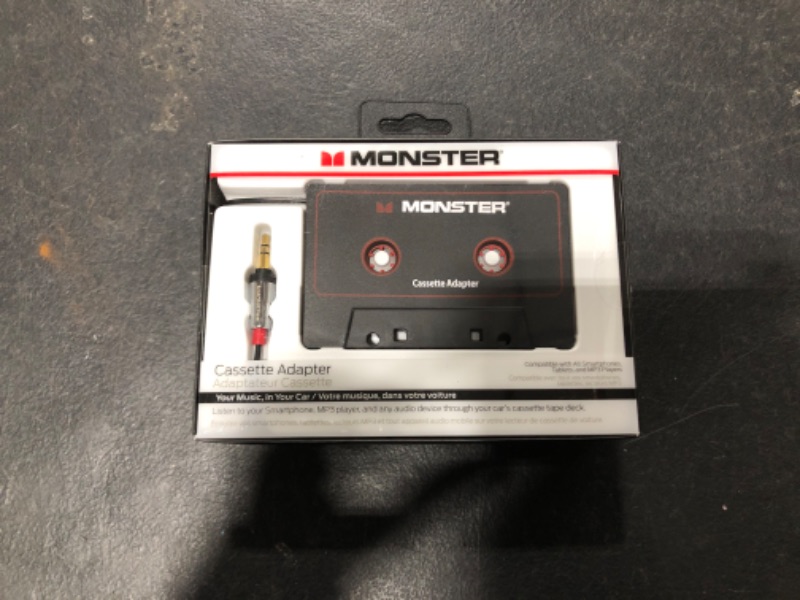 Photo 2 of Monster MBL 800 CAS-ADPT V2 WW High Performance 800 Cassette Adapter to 1/8" Mini 3 Feet