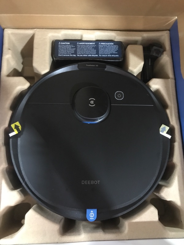 Photo 4 of ECOVACS Deebot N8 Pro Robot Vacuum and Mop, Strong 2600Pa Suction, Laser Based LiDAR Navigation, Smart Obstacle Detection, Multi-Floor Mapping, Fully Customized Cleaning, Self Empty Station Compatible