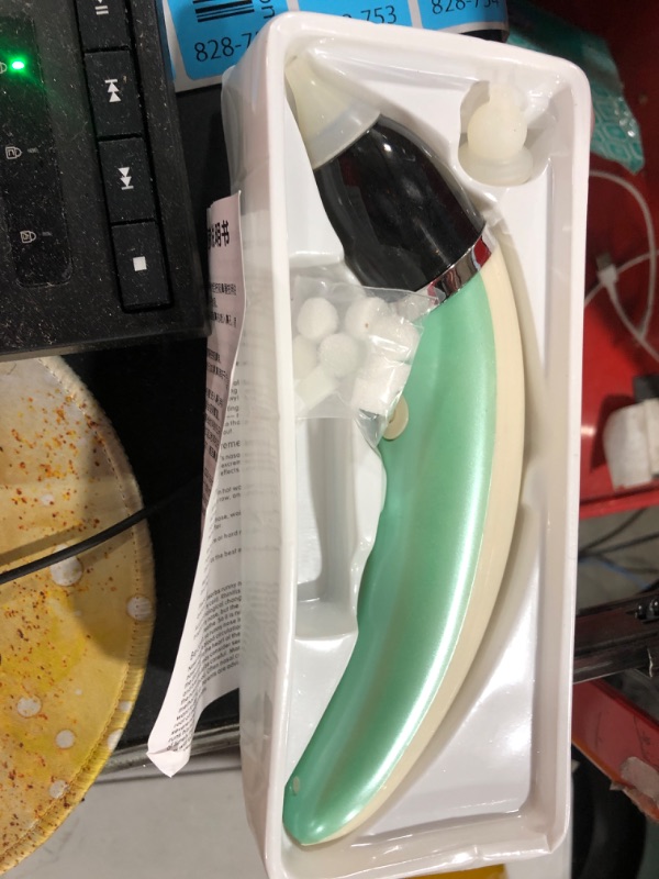 Photo 1 of Baby Nasal Aspirator USB Rechargeable Automatic Nose Sucker 5 Suction Levels Professional Electric Nose Cleaner for Newborn Infants Toddlers and Kids with 2 Silicone Tips