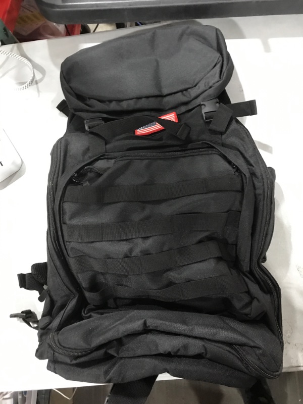 Photo 2 of 4land Large Backpack for Men, Extra Large Camping Hiking Backpack, 60L/70L/85L Oversized Military Rucksack