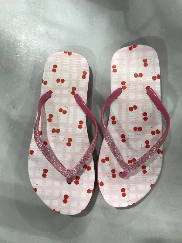 Photo 1 of Ataiwee Girls Flip Flop Sandals - Kids Printed Slide Shoes for Little/Big Kids SIZE 9 Little Kid 