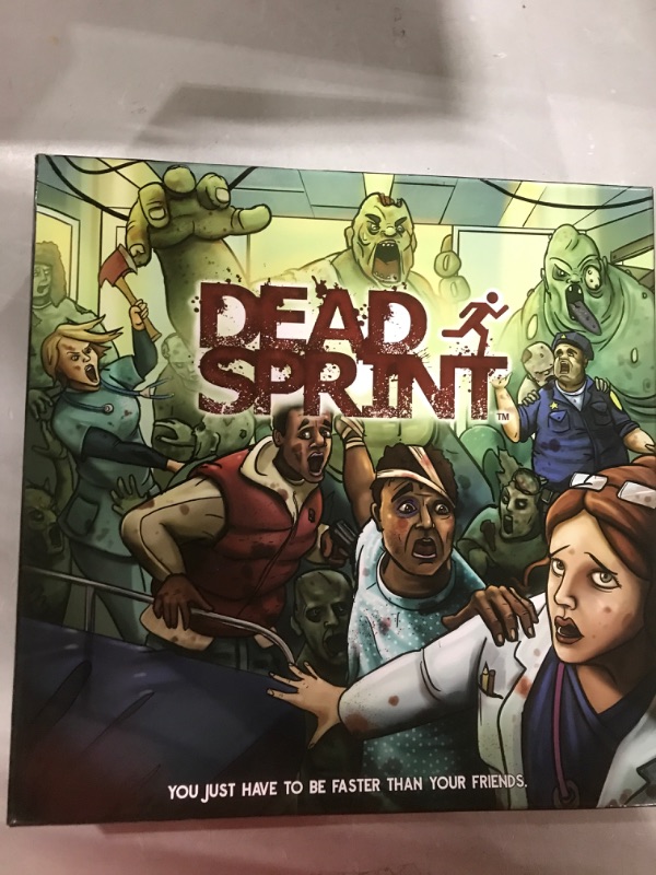 Photo 3 of Dead Sprint Board Game | Zombie Game | Party Board Game | Board Game for Adults and Teens | Family Board Game