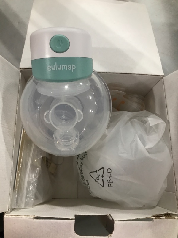 Photo 2 of  S12 Pro Hands-Free Breast Pump Wearable, Double Wireless Pump with Comfortable Double-Sealed Flange, Portable, Smart Display, 24mm, 2 Pack
