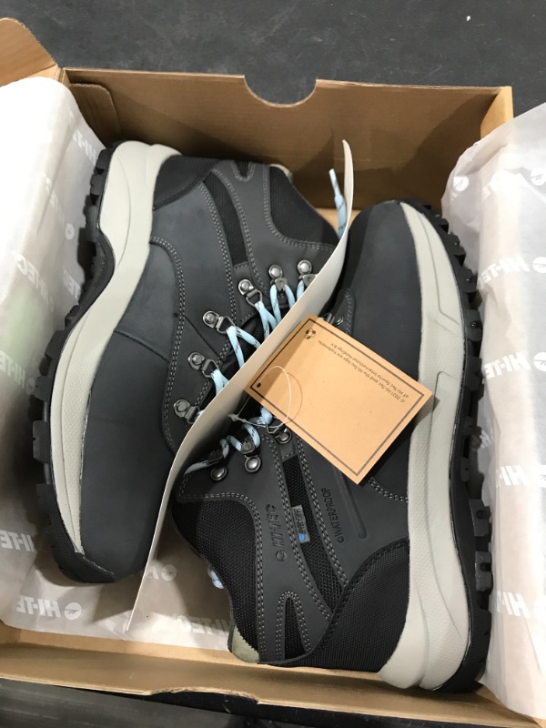 Photo 2 of HI-TEC Altitude VI I WP Leather Waterproof Women's Hiking Boots, Trail and Backpacking Shoes 10 Dark Grey