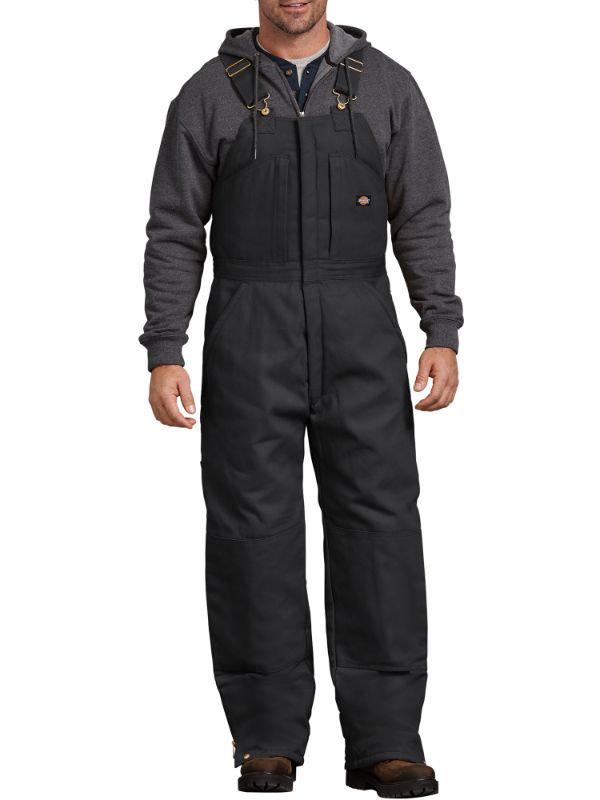 Photo 1 of Dickies Mens and Big Mens Duck Insulated Bib Overalls
