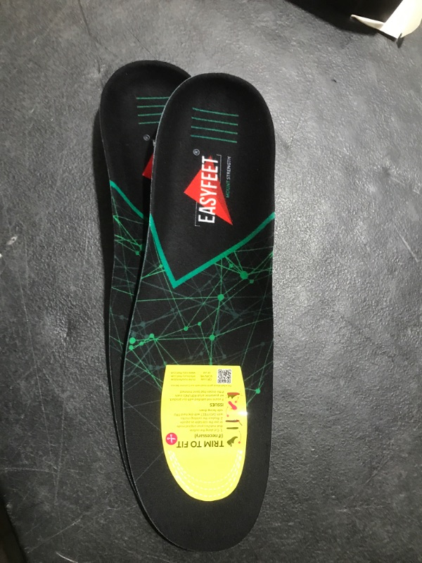 Photo 2 of {New 2022} 220+ lbs Plantar Fasciitis Strong Arch Support Insoles Inserts Men Women - Flat Feet - Orthotic Insoles High Arch for Arch Pain - Work Boot Shoe Insole - Heavy Duty Support Pain Relief Black XL (Men 12.5-14.5/Women 13.5-15.5)