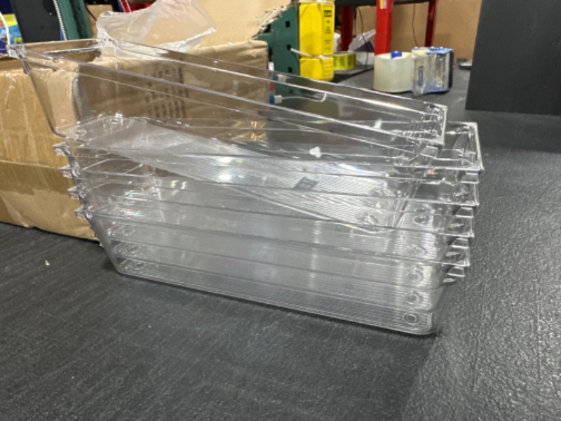 Photo 1 of 5 piece storage containers clear small 