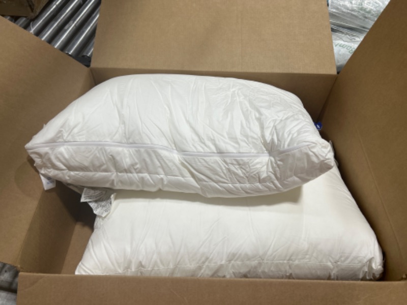 Photo 1 of 2 PILLOWS-BRAND:CASPER-WHITE
SIZE- 26X18
