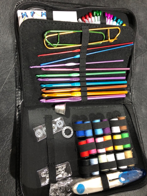 Photo 2 of ??ARTIKA Sewing Kit for Adults and Kids - Small Beginner Set w/Multicolor Thread, Needles, Scissors, Thimble & Clips - Emergency Repair and Travel Kits - Sewing Accessories and Supplies
