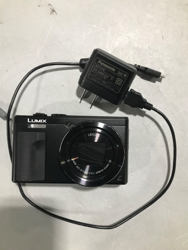 Photo 2 of Panasonic Lumix 4K Digital Camera with 30X LEICA DC Vario-ELMAR Lens F3.3-6.4, 18 Megapixels, and High Sensitivity Sensor - Point and Shoot Camera - DMC-ZS60K (BLACK) ZS60K Camera