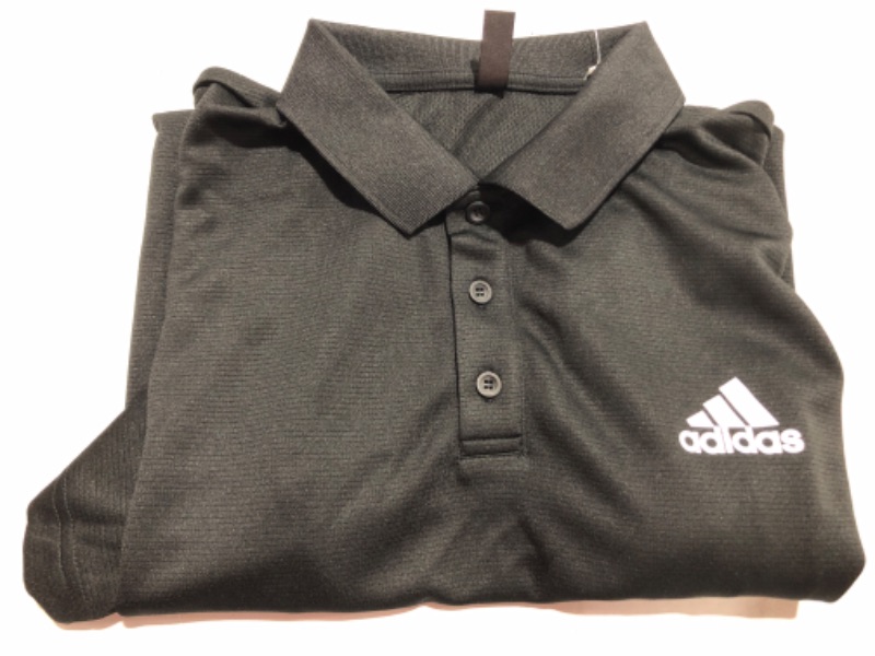 Photo 2 of adidas Men's Designed 2 Move 3-Stripes Polo Shirt Large Black/White