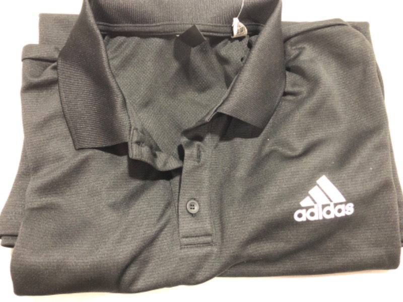 Photo 2 of adidas Men's Designed 2 Move 3-Stripes Polo Shirt Large Black/White