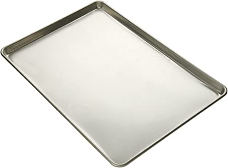 Photo 1 of 12" wide x 17" long x 1" deep stainless steel pan