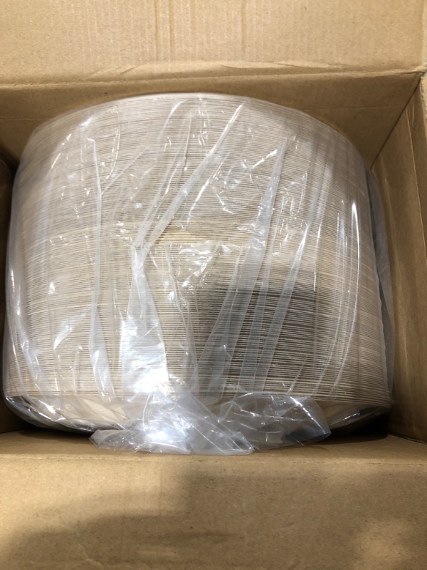 Photo 2 of 150 Pack Compostable Disposable Paper Plates 10 inch Super Strong Paper Plates 100% Bagasse Natural Biodegradable Eco-Friendly Sugarcane Plates(nature) 10 in Nature