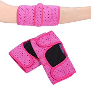 Photo 1 of  Elbow Splint,Soft Children Elbow Protective Pads Thick Sponge Support Brace Adjustable Stabilizer(Rose Red)
