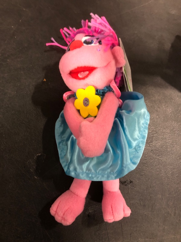 Photo 2 of GUND Sesame Street Official Abby Cadabby Muppet Plush, Premium Plush Toy for Ages 1 & Up, Pink/Blue, 11”
