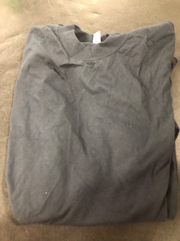 Photo 2 of American Apparel Men's Power Wash Mockneck Short Sleeve T-Shirt 
SIZE Small