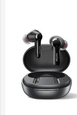 Photo 1 of EarFun Air Pro 2 Hybrid Active Noise Cancelling Wireless Earbuds Bluetooth 5.2 