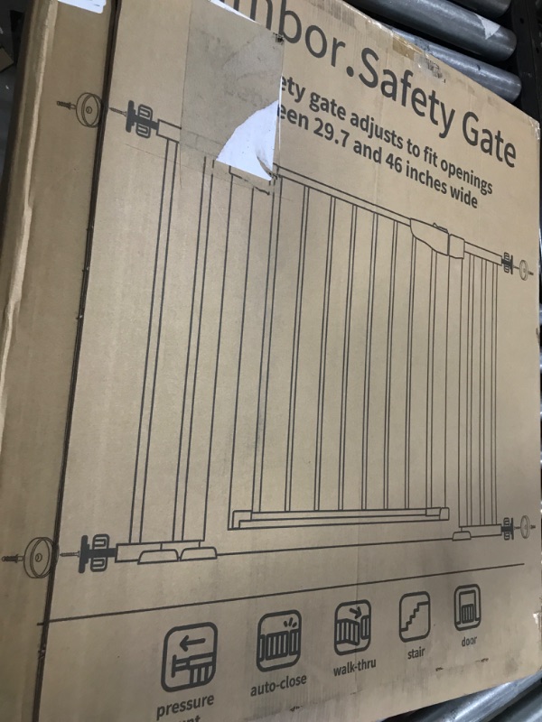 Photo 1 of Cumbor 46”Auto Close Safety Baby Gate