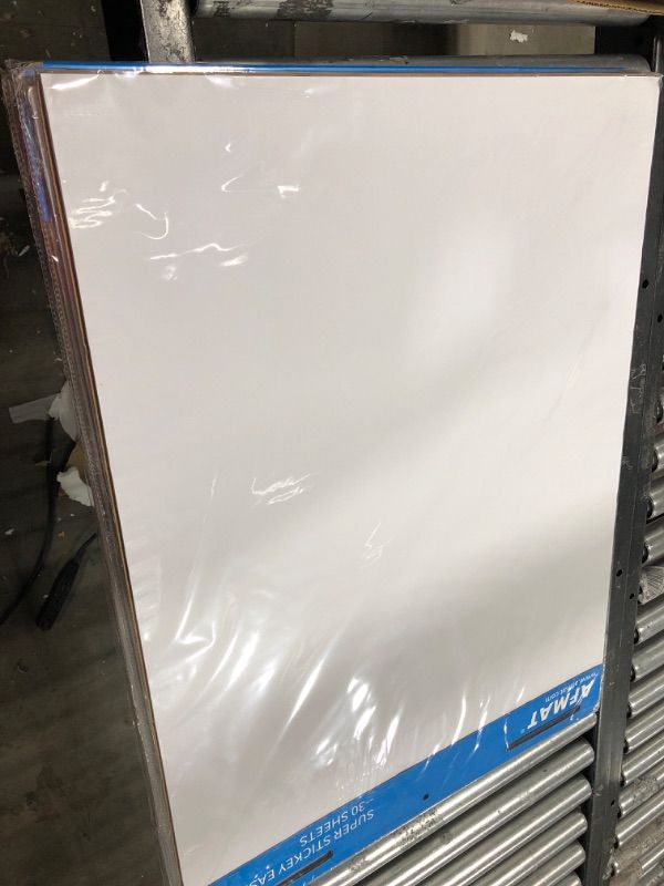 Photo 2 of Sticky Easel Pads, Upgraded Flip Chart Paper, Large Easel Paper for Teachers, 25 x 30 Inches, Self Stick Easel Paper for White Board, 30 Sheets