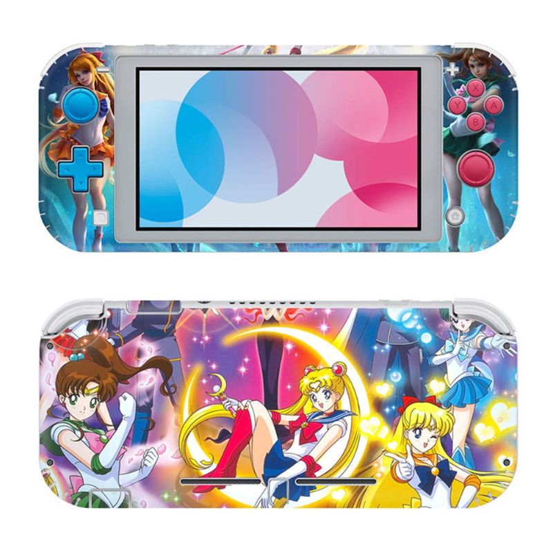 Photo 1 of Full Wrap Skin for Switch Lite Skin Anime Vinyl Decal Stickers Protector Skin Cover Protective Faceplate Full Set Console?Only Switch Lite?