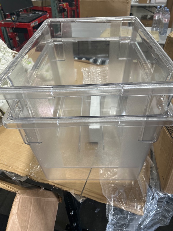 Photo 1 of 2 COUNT-CLEAR BINS
SIZE-18X26X15 