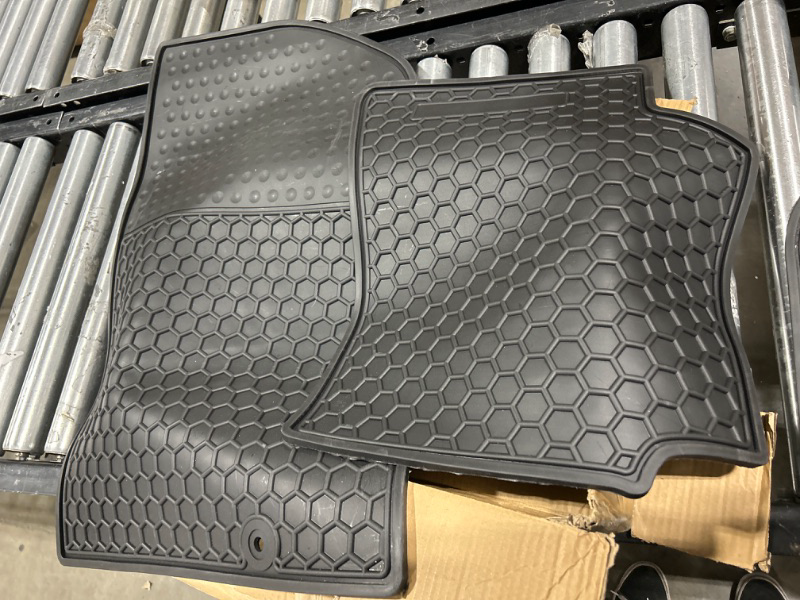 Photo 2 of 5 PC- BLACK CAR FLOOR MATS 