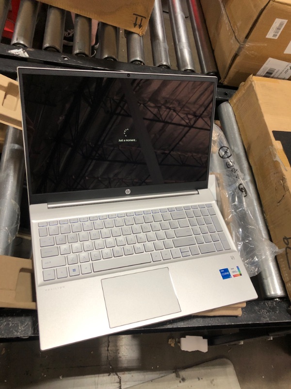 Photo 2 of HP Pavilion Laptop 15-eg2053cl, 15.6" FHD Touch Screen, Windows 11 Home, Intel Core i5-1235U, 12GB DDR4 RAM, 512GB SSD Storage, Natural Silver (Renewed)