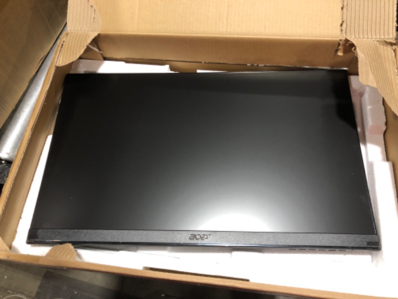 Photo 4 of Acer 21.5 Inch Full HD (1920 x 1080) IPS Ultra-Thin Zero Frame Computer Monitor (HDMI & VGA Port), SB220Q bi